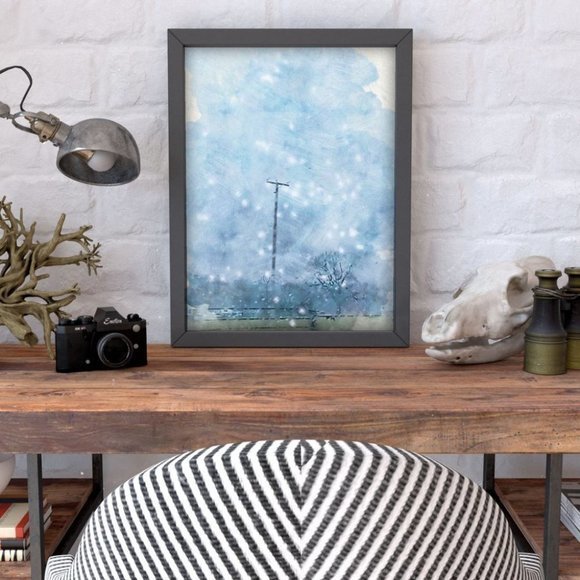 Winter‎ photography framed 🖼️ 8x10 - Picture 3 of 5